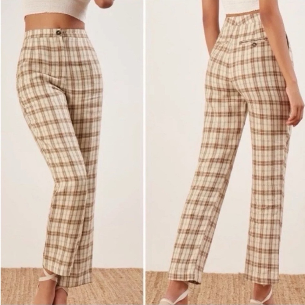 Reformation linen Pants